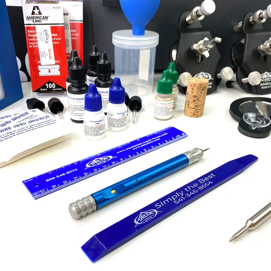 Delta-Kits Szélvédő javító készlet EZ-450D